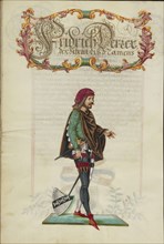 The Thirteenth Generation, Friedrich Derrer VII; Nuremberg, Germany; about 1626 - 1711; Tempera colors with gold and silver