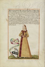 Magdalena Derrer; Nuremberg, Germany; about 1626 - 1711; Tempera colors with gold and silver highlights on parchment; Leaf