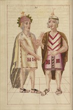 Tupac Inca Yupanqui and Pachacuti Inca Yupanqui; Madrid, Spain; completed in 1616; Ms. Ludwig XIII 16, fol. 44v