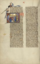 Initial L: A Marriage Ceremony; Unknown, Michael Lupi de Çandiu, Spanish, active Pamplona, Spain 1297 - 1305, Northeastern
