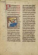 A Plover; Thérouanne ?, France, formerly Flanders, fourth quarter of 13th century, after 1277, Tempera colors, pen and ink