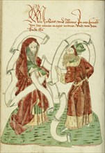 Micah and Habakkuk; Follower of Hans Schilling, German, active 1459 - 1467, from the Workshop of Diebold Lauber German