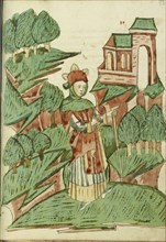 Josaphat as a Pilgrim; Follower of Hans Schilling, German, active 1459 - 1467, from the Workshop of Diebold Lauber German