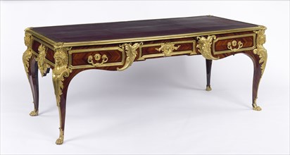 Writing Table, bureau plat, Attributed to Charles Cressent, French, 1685 - 1768, master 1719), Paris, France; about 1720
