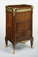 Cabinet; Roger Vandercruse Lacroix, French, 1727 - 1799, master 1755), Paris, France; about 1765; Oak and fir veneered