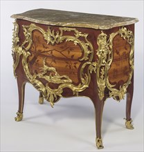 Pair of Commodes; Bernard II van Risenburgh, French, after 1696 - about 1766, master before 1730, Paris, France; about 1750