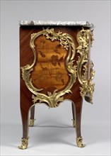 Commode; Bernard II van Risenburgh, French, after 1696 - about 1766, master before 1730, Paris, France; about 1750; Oak