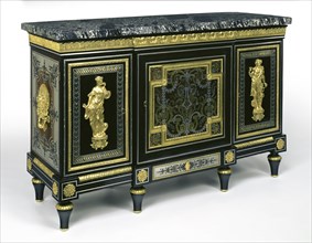 Cabinet; Attributed to Philippe-Claude Montigny, French, 1734 - 1800, master 1766), Paris, France; about 1785 - 1790