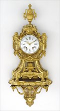 Wall Clock on Bracket; Case by Antoine Foullet, French, 1710 - 1775, master 1749), and movement by Lapina French, born 1801
