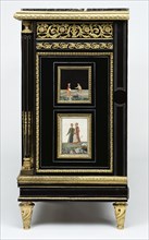 One of a Pair of Cabinets; Attributed to Adam Weisweiler, French, 1744 - 1820, master 1778), Paris, France; about 1785; pietra