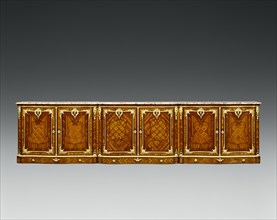 Cabinet; Attributed to Bernard II van Risenburgh, French, after 1696 - about 1766, master before 1730, Paris, France