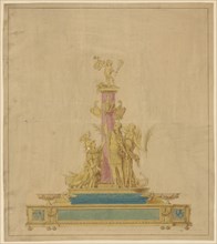 Drawing for an Inkstand; Attributed to Robert-Joseph Auguste, French, 1723 - 1805, master by royal order 1757, Paris, France