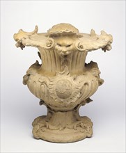 Possibly a Model for a Ceramic Vase; China; about 1725 - 1730; Terracotta; 32.4 x 29.8 x 29.8 cm, 12 3,4 x 11 3,4 x 11 3,4 in