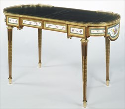 Writing Table, bureau plat, By Martin Carlin, French, born Germany, about 1730 - 1785, master 1766), At least seven plaques