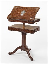 Reading and Writing Stand; Abraham Roentgen, German, 1711 - 1793, Neuwied, Germany; about 1760 - 1765; Pine, oak, and walnut