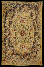 Carpet; Carpet made at the Beauvais Manufactory, French, founded 1664, Unknown; Beauvais, France; about 1690 - 1720; Wool