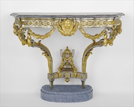 Console Table; Attributed to Pierre Deumier, French, active Paris 1760s, After a design attributed to Victor Louis, French