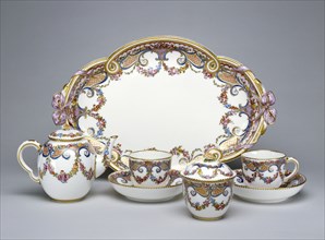 Tea Service; Etienne-Henri Le Guay, French, 1719,1720 - about 1799, Sèvres Manufactory, French, 1756 - present, about 1765