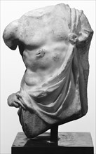 Fragmentary Statue of Asklepios; Roman Empire; 1st century; Marble; 26 cm, 10 1,4 in