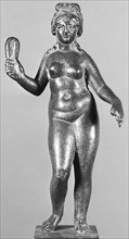 Imitation of a Statuette of Aphrodite; Europe, ?, 20th century; Bronze; 20 × 10.2 × 5.7 cm, 7 7,8 × 4 × 2 1,4 in