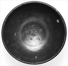 Campanian Black Bowl; Campania, South Italy, Europe; 323 - 31 B.C; Terracotta; 7 x 16.8 cm, 2 3,4 x 6 5,8 in