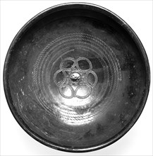 Campanian Black Bowl; Campania, South Italy, Europe; 323 - 31 B.C; Terracotta; 7.3 x 17.7 cm, 2 7,8 x 6 15,16 in