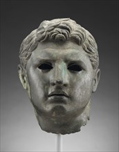 Head of a Man; Asia Minor; 1st century B.C; Bronze; 29.5 × 21.6 × 21.6 cm, 11 5,8 × 8 1,2 × 8 1,2 in