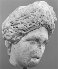 Head of Apollo of Timarchides; Rome, Lazio, Italy; A.D. 50–150; Marble; 38 cm, 14 15,16 in