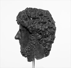Portrait of Lucius Verus; A.D. 160–170; Bronze; 36 × 23 × 28 cm, 14 3,16 × 9 1,16 × 11 in
