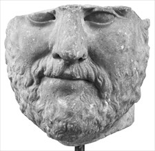 Head of a Man, perhaps Phokion; Asia Minor, ?, early 2nd century A.D; Marble, grayish crystalline; 16.5 cm, 6 1,2 in