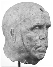Over Life-Size Relief Head of Emperor Galba?; Asia Minor; about A.D. 69; Asia Minor marble; 28.7 cm, 11 5,16 in