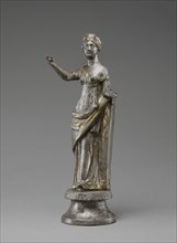 Statuette of Venus; 100 - 250; Silver; 19.2 × 8.5 × 5.4 cm, 7 9,16 × 3 3,8 × 2 1,8 in