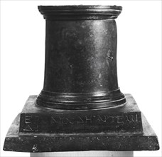 Pedestal for a Statuette; Asia Minor, ?, 2nd century A.D; Bronze; 26 × 20.3 × 20.3 cm, 10 1,4 × 8 × 8 in