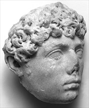 Relief Portrait of an Antonine Prince; Asia Minor; A.D. 140–150; Marble; 23.5 cm, 9 1,4 in