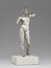 Statuette of Jupiter; 1st century A.D; Silver; 17.5 cm, 6 7,8 in