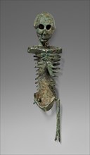 Miniature Skeleton; Asia Minor; 25 B.C. - A.D. 100; Bronze; 6.6 × 2 × 1 cm, 2 5,8 × 13,16 × 3,8 in