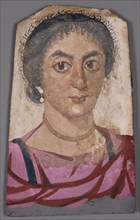 Mummy Portrait of a Woman; Egypt; about 170 - 200; Tempera on wood; 34.9 × 21.3 cm, 13 3,4 × 8 3,8 in