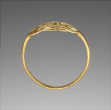 Ring; Greece; late 5th century B.C; Gold; 1.8 × 1.5 cm, 11,16 × 9,16 in