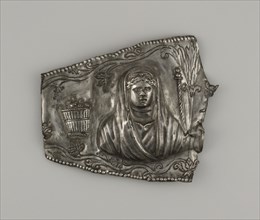 Fragment of an Applique; Rome, Lazio, Italy; 2nd century; Silver; 13.5 × 14.8 × 4 cm, 5 5,16 × 5 13,16 × 1 9,16 in
