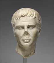 Portrait Head; Roman Empire; early 1st century; Marble; 31 cm, 12 3,16 in