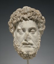 Portrait Head of Commodus; Rome, Lazio, Italy; 182 - 190; Marble; 32.7 cm, 12 7,8 in