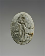 Engraved Gem; Roman Empire; 2nd - 4th century; Possibly Chalcedony; 1.9 × 1.4 × 0.4 cm, 3,4 × 9,16 × 1,8 in