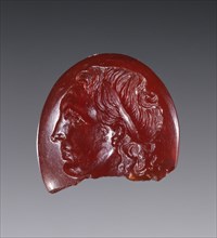 Engraved Gem; Roman Empire; first half of 1st century; Carnelian; 1.3 × 1.1 × 0.4 cm, 1,2 × 7,16 × 1,8 in