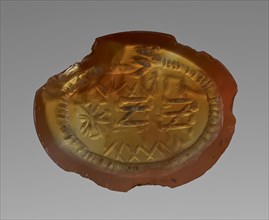 Engraved Gem; Roman Empire; 1st - 4th century; Carnelian Ringstone; 1.5 x 1.2 cm, 9,16 x 7,16 in