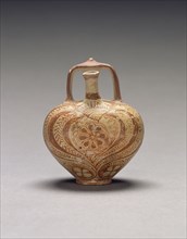 Stirrup Jar with an Octopus Pattern; Greece; about 1130 - 1090 B.C; Terracotta; 7.2 × 5.9 cm, 2 13,16 × 2 5,16 in