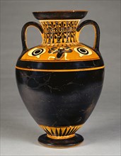 Storage Jar with Medusa; Attributed to Class of Neck Amphorae with Shoulder Pictures; Athens, Greece; about 530 - 520 B.C
