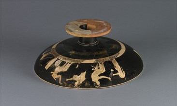 Wine Cup with a Gathering of Men, Youths, and Women; Psiax, Greek, Attic, active about 525 - 510 B.C., Athens, Greece