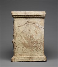 Altar with the Myth of Adonis; Calabria, Italy; 425 - 375 B.C; Terracotta with yellowish diluted clay, white slip and polychromy