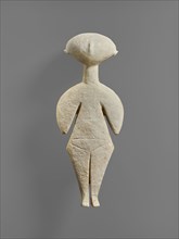 Female Figure, Stargazer, Anatolia, present-day Turkey, 4500–3500 B.C; Marble; 14.3 × 5.4 × 3.6 cm, 5 5,8 × 2 1,8 × 1 7,16 in