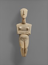 Pregnant Female Figure; Attributed to the Schuster Master, Cycladic, active about 2400 B.C., Cyclades, Greece; about 2400 B.C